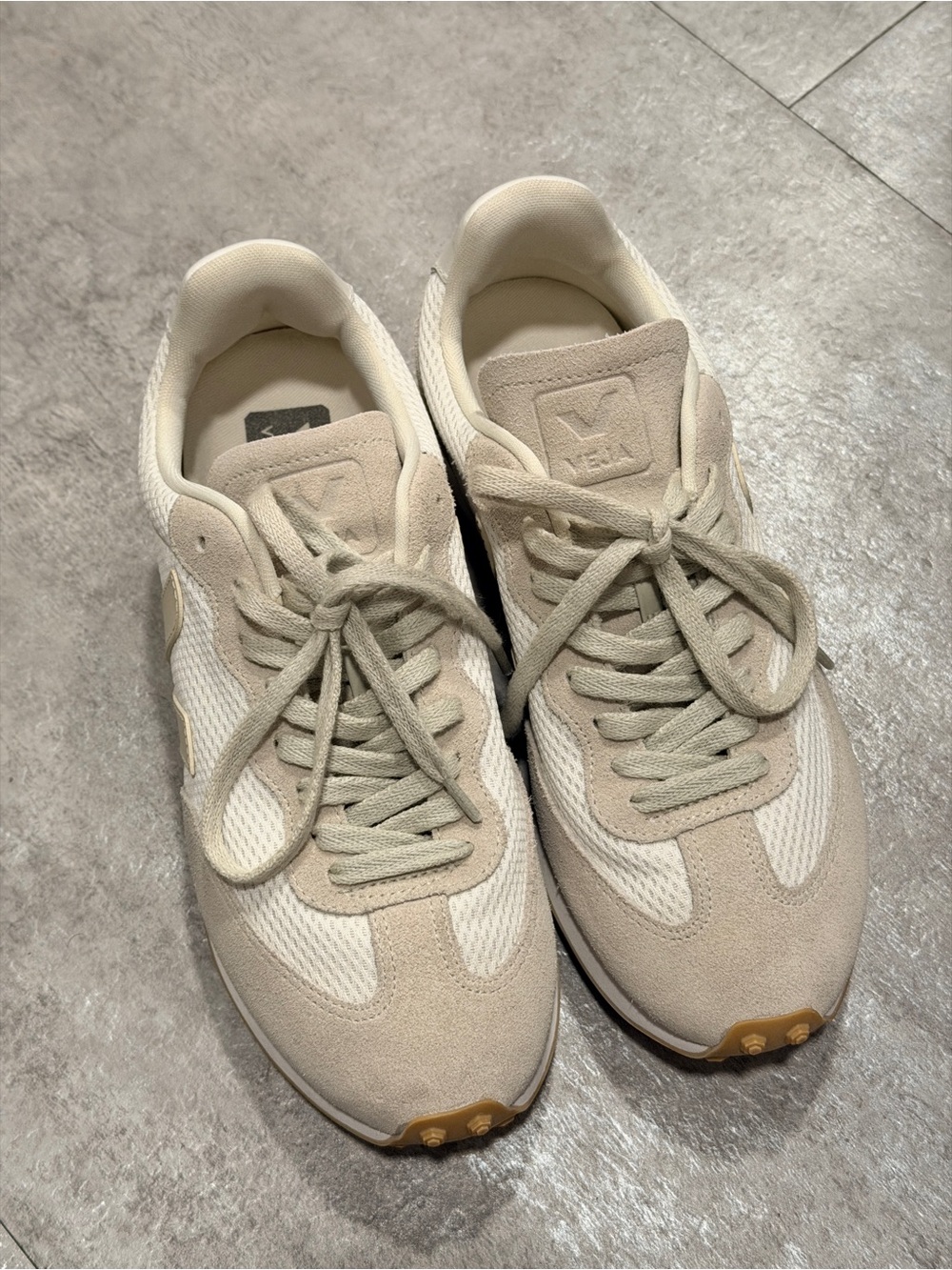 VEJA Sneakers ALVEOMESH WHITE PIERRE